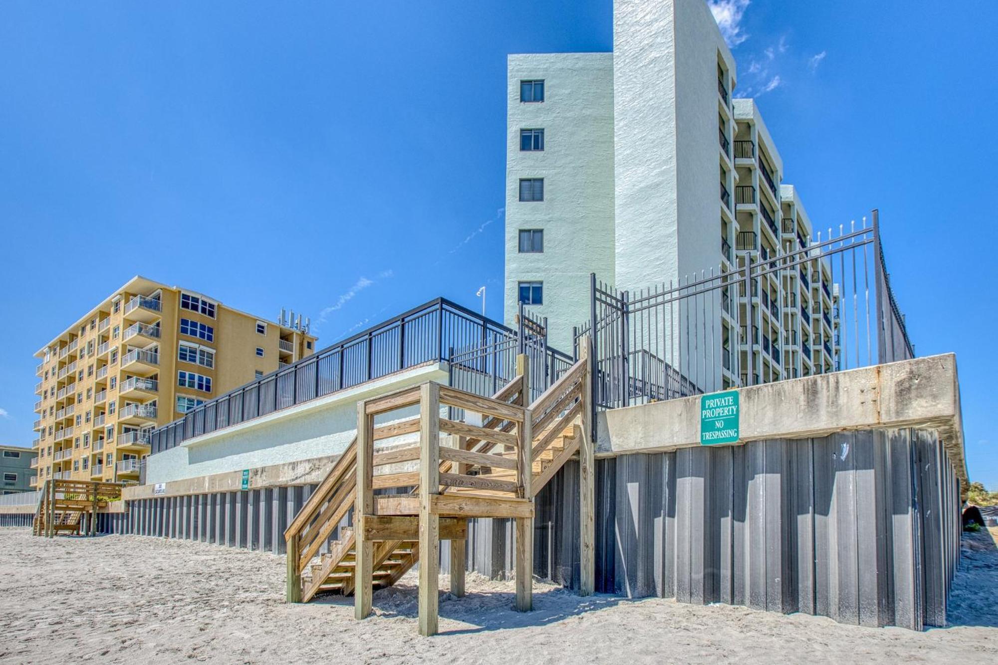 Ocean View With A Beachfront Pool At Ocean Trillium Condo ~ 403 New Smyrna Beach Luaran gambar
